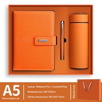 Set de Regalo de Cuaderno Personalizado de Lujo con Logotipo, Bolígrafo y Caja de Regalo