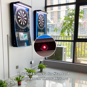 Máquina de Dardos Electrónica al por Mayor con Pantalla Táctil de 15.5 Pulgadas, Anillo Luminoso LED, Tablero de Dardos de Punta Blanda para Bar, KTV y Hogar - Product Image 6