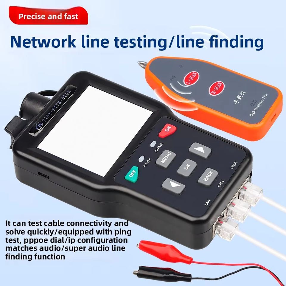 OTDR Fiber Optic Cable Tester & Breakpoint Finder with 1 Year Warranty ...