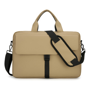 Unisex Business <b>Laptop</b> Messenger Bag, Portable High Fabric Shoulder <b>Case</b> Lightweight Large Space Daily Work <b>Laptop</b> Bag. - Product Image 5