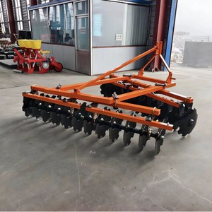 Arado de Discos de 24 Discos y 2 Filas, Cultivador de Suelo Montado en Tractor, Equipo Agrícola - Product Image 1