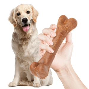 Fábrica de Alimentos para Mascotas OEM ODM, Venta al por Mayor de Golosinas para Perros con Sabor a Carne, 100% Naturales, para Limpiar los Dientes, Hueso Grande para Masticar - Product Image 4
