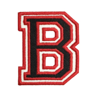 Patchs brodés personnalisés en chenille et sequins thermocollants, badges à coudre avec logo laser, appliques pour chapeaux, sacs et vêtements