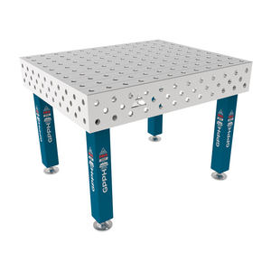 Banco de soldadura SteelMax INOX GPPH 1,2x1mt, 15mm de espesor, agujeros de 28mm - Product Image 1