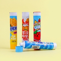 Tube de dentifrice vide en aluminium-plastique avec bouchon à vis, 12,7-35 mm, 40 ml, personnalisable avec impression UV pour marque privée, vente en gros