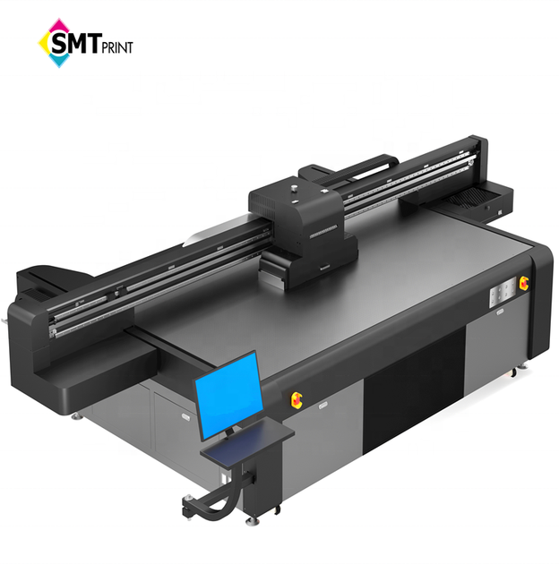 Large Format Automatic UV Led Flatbed Digital Inkjet Printer Price for Any Flat Media Material Printing