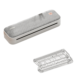 NEWYES Imprimante de poche thermique A4 Connexion sans fil portable Connexion BT Compatible avec l'impression de photos/documents par téléphone portable - Product Image 4