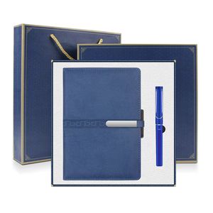 ชุดของขวัญสุดหรูสำหรับผู้หญิง วันพ่อ วันแม่ ประกอบด้วย สมุดโน้ตแบบถอดกระดาษได้ ปากกาโลหะ พาวเวอร์แบงค์หนังสั่งทำพิเศษจากโรงงาน สำหรับนักธุรกิจระดับ VIP - Product Image 4