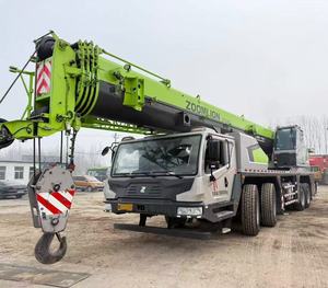 Well Maintained Zoomlion ZTC800H 80Ton All Terrain Mobile Truck <b>Crane</b> For Municipal Engineering Works - Product Image 1