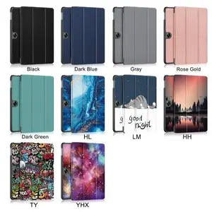 Pattern Slim Folding Cover Case for OPPO Pad Neo Air 2/For Oneplus Pad Go Tablet with Smart Cover Auto Wake/Sleep