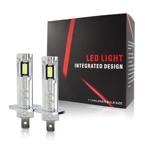 2024 New H1 H7 Auto-LED-Scheinwerfer Fern-/Abblendlicht-Glühbirnen 40 W 3600 LM superweiß 6000 K Auto-LED-Scheinwerfer