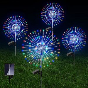 Producto de alta calidad Lámpara solar de fuegos artificiales para jardín Luz decorativa de Navidad Luces solares para exteriores - Product Image 4