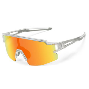 Gafas de Sol de Una Pieza con Lentes Grandes HD PC UV400 OEM, Gafas de Ciclismo Unisex para Adultos, Gafas de Pickleball para Hombre - Product Image 5