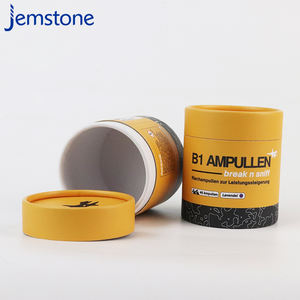 Emballage de boîte de tube de papier rond personnalisé recyclé imprimé personnalisé en gros 100% - Product Image 6