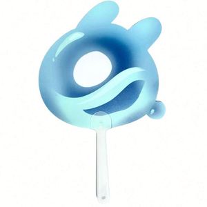 Abanico Plegable Transparente de PVC con Forma Circular Personalizado por el Fabricante, con Personaje de Anime o Ídolo Kpop, para Regalo Promocional - Product Image 1