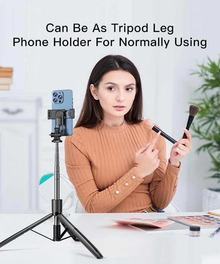 YESIDO Max 1.5meter tripod leg living using and selfie support selfie stick