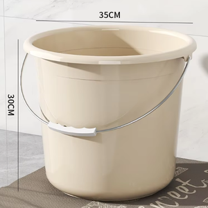 Bw1032 יצרני עיצוב צבע באיכות גבוהה נייד קיבולת גדולה mop מים pp דלי פלסטיק עם ידית - Product Image 5