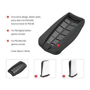 Support vertical universel pour console <span class=keywords><strong>playstation</strong></span> 5, pour ps4, support simple - Product Image 3