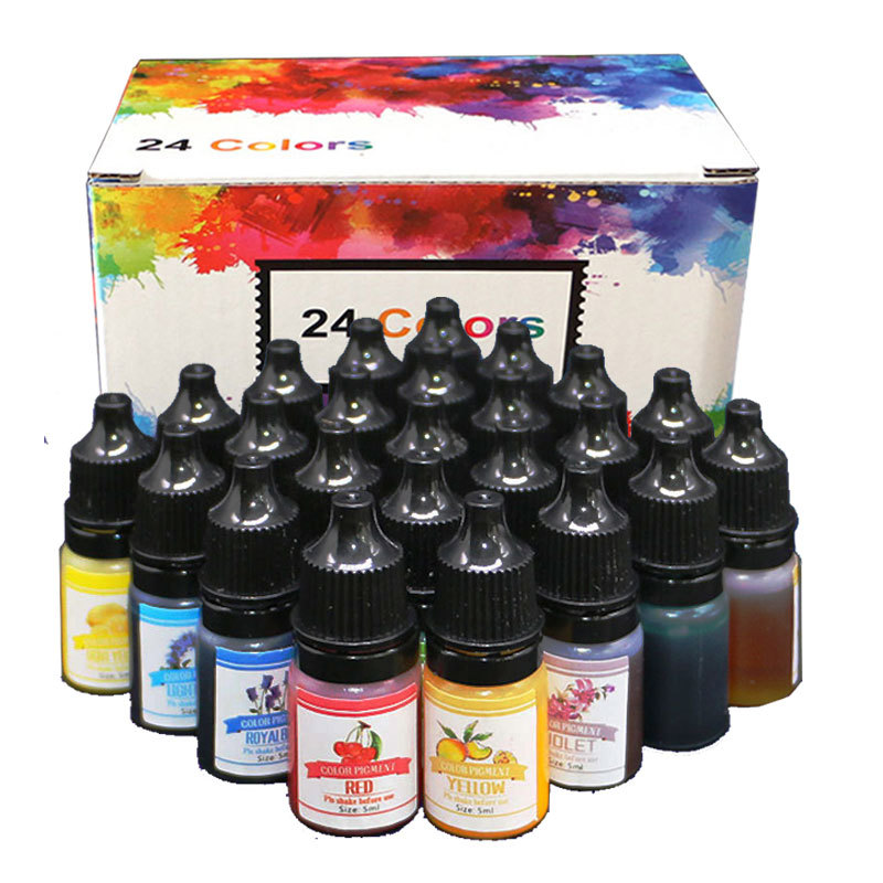 High Quality 24 Colors Mica Powder