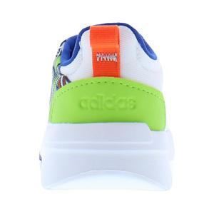 Zapatos Adidas Racer Tr21 para Bebés y Niños Pequeños, Color Blanco Nube y Verde Semi Solar, Estilo para Caminar - Product Image 3