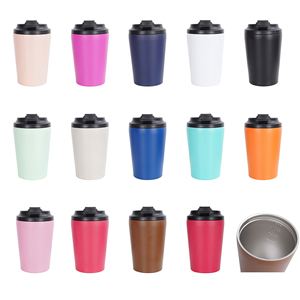 DD4386 Taza de Café de Viaje Aislada Reutilizable, Escala para Termo de Acero Inoxidable, Taza de Oficina, 12-24 Horas de Aislamiento Térmico - Product Image 1