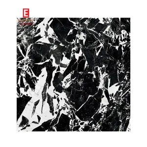 Luxury Black Marble Stone Grand Antique Abstract Marble Slab Tiles