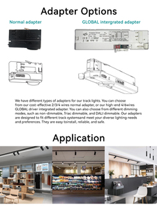 ไฟสปอตไลท์ติดตาม12W แบบปรับได้24 °- 60 ° 2700K/3000K/4000K ระบบไฟ LED แบบหรี่แสงได้220V - Product Image 6