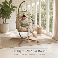 Ensemble de balançoires pour jardin, hamac, balançoire d'intérieur pour salon, balançoire en rotin pour enfant, chaise suspendue en plastique transparent en forme d'œuf