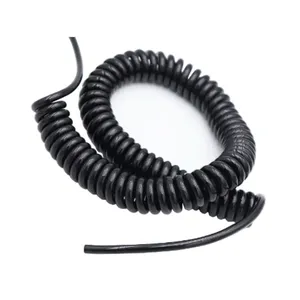 4x0.2mm2 điện mở rộng dây mùa xuân Dây cuộn cáp xoăn <span class=keywords><strong>Flex</strong></span> Cáp - Product Image 3