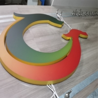 Letrero Luminoso 3D Daco con Letras Acrílicas LED, Diseño Personalizado OEM/ODM, IP65 Impermeable, Control por Bluetooth/WiFi, Decoración Publicitaria