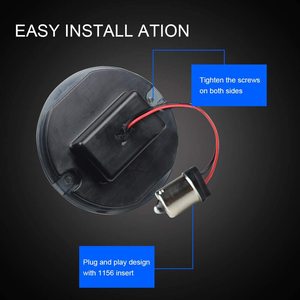 <span class=keywords><strong>3</strong></span> clignotants avant à LED de <span class=keywords><strong>1</strong></span>/4 pouces et clignotants arrière à LED rouges Emark Dot pour <span class=keywords><strong>Harley</strong></span> Davidson Softail/road King/ultra Classic - Product Image 4