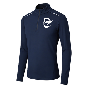 เสื้อฝึกซ้อมไตรกีฬาแขนยาวแบบซิปครึ่งตัว สะท้อนแสง แห้งเร็ว ระบายอากาศได้ดี ยืดหยุ่นสูง รับผลิตตามแบบ OEM ODM ขายส่งจากโรงงาน - Product Image 5