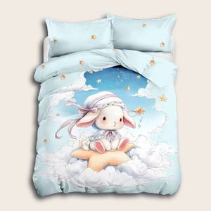 子供用羽毛布団カバー枕カバーツインサイズ,ベッドルーム寝具セット - Product Image 6