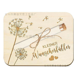 Offre Spéciale : Élégantes Cartes d'Invitation en Bois Sculpté Style Moderne, Lettres d'Amour, Vœux pour Mariages, Saint-Valentin, et Cartes de Vœux Financiers - Product Image 1