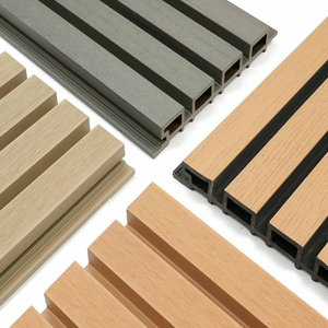 时尚现代防水WPC酒店用内墙装饰板，中国制造 - Product Image 3