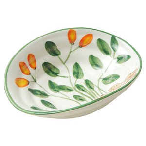 Tigela Oval de Cerâmica Pintada à Mão Kutana <span class=keywords><strong>Ware</strong></span>, Estilo Japonês, com Design Auspicioso de Lingote, Segura para Micro-ondas, para Petiscos e Plantas - Product Image 6