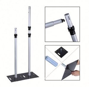 Pipe and Drape 6ft-20ft Adjustable BackDrop Curtain Wall KitWholesale Pipe and Drape Hardware <b>Kits</b> for Events Conventions - Product Image 3