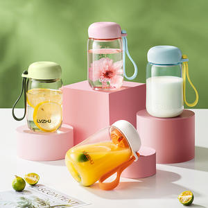 Vaso <span class=keywords><strong>de</strong></span> Agua - Nuevo Diseño Verano 2026 - Vaso Pequeño y Portátil para Mujer - Vaso <span class=keywords><strong>de</strong></span> Plástico Tritan Resistente al Calor - Product Image 1