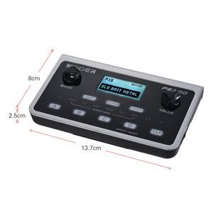 MOOER PE100 Procesador multiefectos portátil Pedal de efectos de guitarra 39 Efectos 40 Patrones de batería 10 Metrónomos <span class=keywords><strong>Tap</strong></span> <span class=keywords><strong>Tempo</strong></span> - Product Image 2