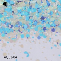 Vente en gros de paillettes holographiques couleur macaron pour ongles paillettes maquillage des yeux et accessoires pour cheveux