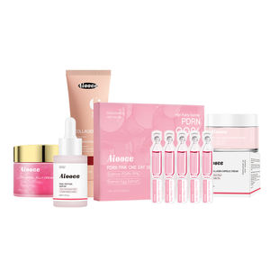 Maschera Facciale in Gel di Collagene Rosa con DNA di Salmone PDRN Aiooce, Siero per la Cura della <span class=keywords><strong>Pelle</strong></span> al Salmone PDRN, Skincare Coreana - Product Image 1