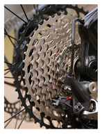 Bicicleta Eléctrica de Montaña EM8 de Fibra de Carbono, 12 Velocidades con Motor BAFANG M560 de Transmisión Media