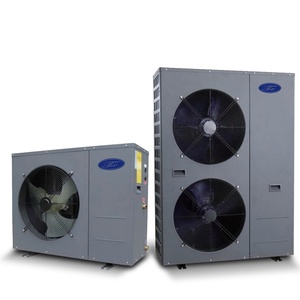 Pompe à chaleur monobloc air-eau Série Grise avec options de dimensionnement, alternatives de ventilateurs frontaux simples et doubles, compresseur Inverter R32 pour répondre aux besoins - Product Image 1