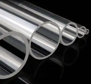 亚克力透明圆管各种尺寸装饰管工具行业塑料管
