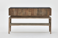 Antiquité en bois rustique vintage classique orme contreplaqué meubles de salon japandi classique antique table console en bois