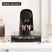 Café dosette Capsule stockage verre tiroir Machine support support organisateur support tenant plateau pour comptoir Nespresso utilisation originale