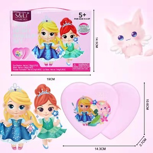 2025 Beauty Kit Trucco Moderno a Forma di Cuore in Plastica Multicolore Senza Ingredienti Nocivi per Giochi di Ruolo delle Bambine - Product Image 5