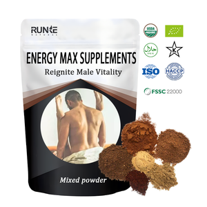 Suppléments de Tribulus en capsules bio pour hommes, mélange de poudre de Maca Horny Goat Weed, contenant des parties de fruits et de feuilles - Product Image 2