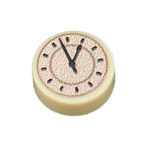 MOC City Watch Cadran Imprimé Carreaux Blocs de Construction Horloge Visage Accessoires Briques Jouets Garçons Cadeau - Product Image 4