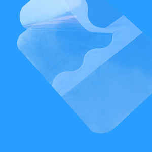 10cm x 10cm <span class=keywords><strong>Film</strong></span> PU kedap air rias transparan <span class=keywords><strong>semi</strong></span>-berpori perban luka perban medis transparan - Product Image 2